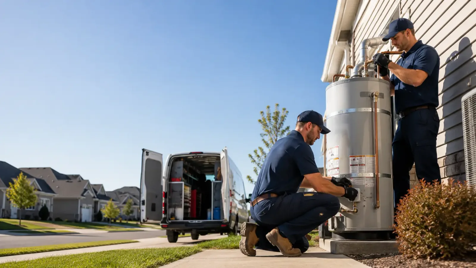 Water Heater Installation in Petersburg, ND